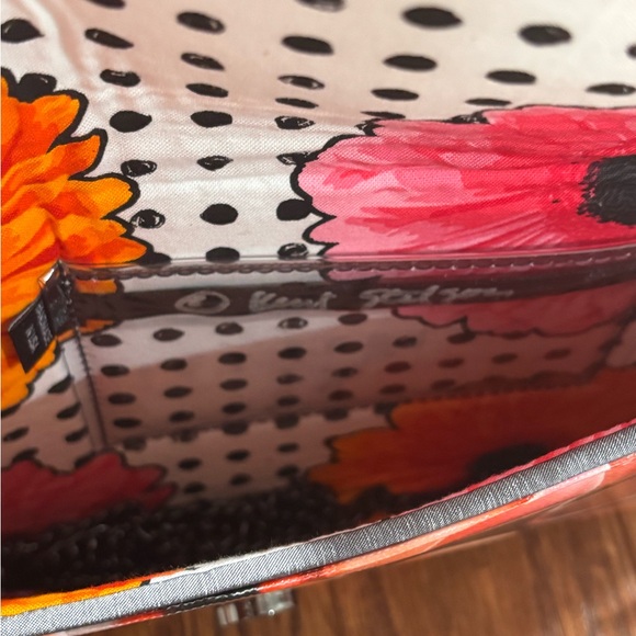 NWT Kent Stetson Signature Lipstick Design Clutch